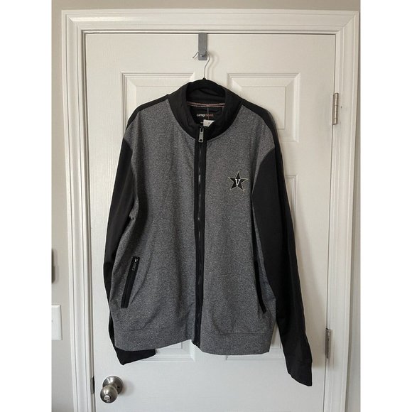 NWT Camp David NCAA Vanderbilt Zip Up Jacket - XL - Picture 2 of 6